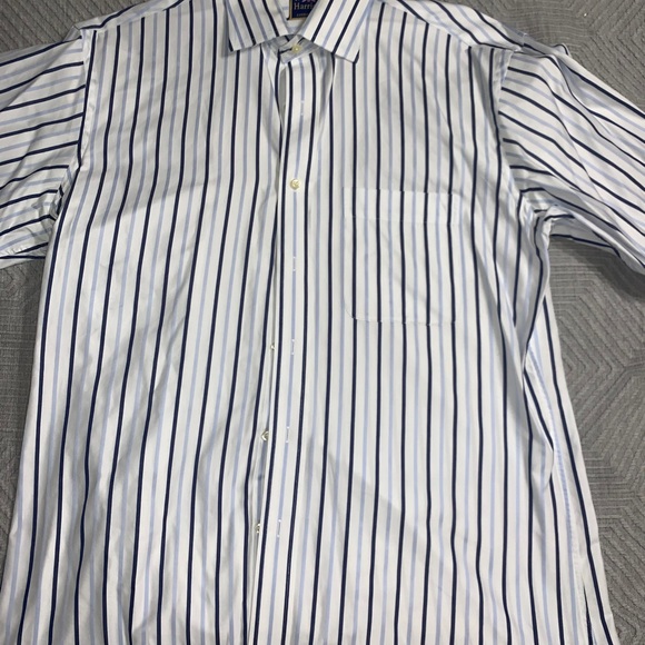 Lot of 2 T.Harris London medium mens dress shirts - Picture 2 of 8